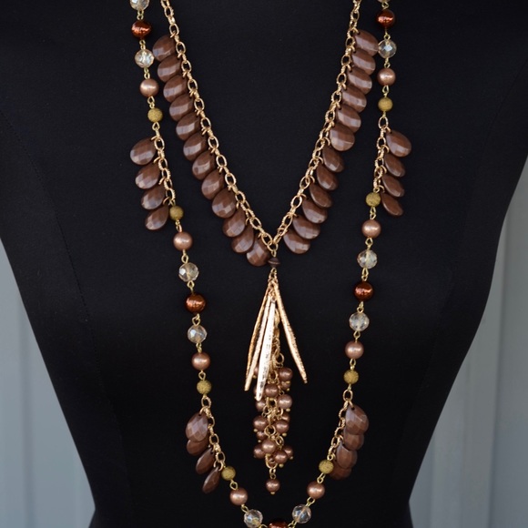 Treska Jewelry - New Treska Double Necklace